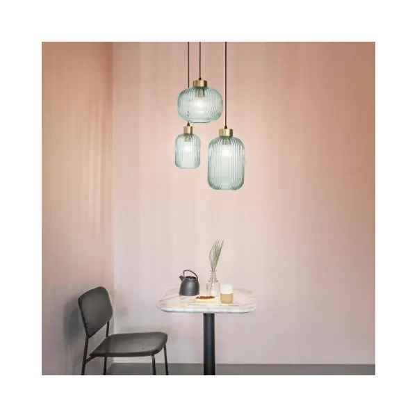 Подвесной светильник, люстра Ideal Lux 237497 Mint-3 SP1 Verde - фото №1 Подвесной светильник, люстра Ideal Lux 237497 Mint-3 SP1 Verde - фото №1
