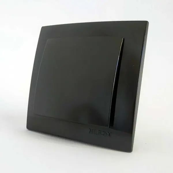 Выключатель Nilson Touran черный 1кл ( 24221001 )