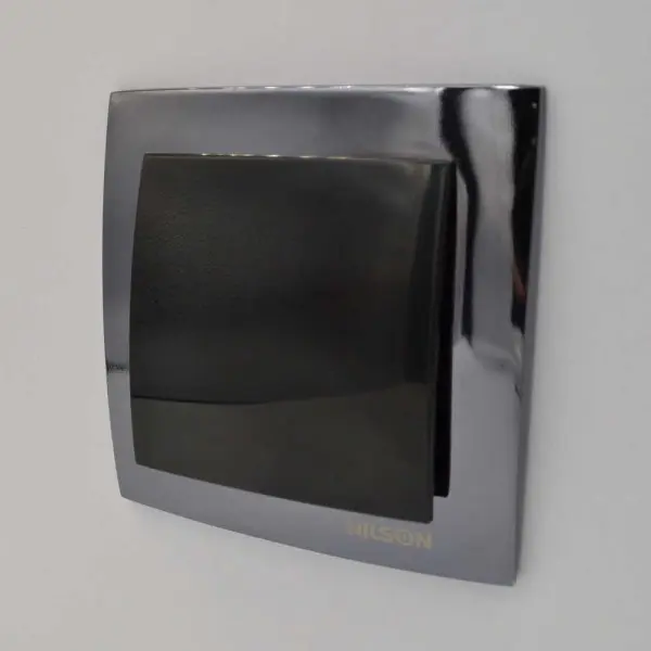 Выключатель Nilson Touran черный 1кл ( 24221001 ) - фото №3