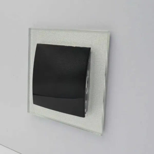 Выключатель Nilson Touran черный 1кл ( 24221001 ) - фото №6