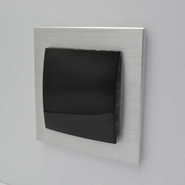 Выключатель Nilson Touran черный 1кл ( 24221001 ) - фото №8