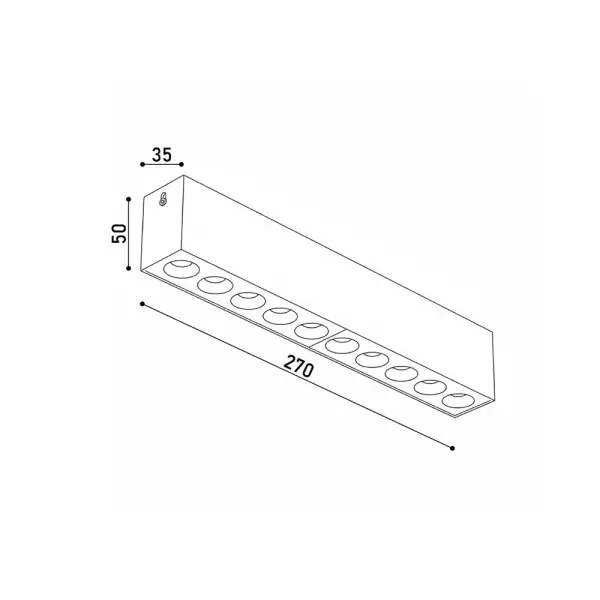 Точечный светильник Kloodi KD-PIXEL 10X2 20W 4K BK LED IP20 черный - фото №3 Точечный светильник Kloodi KD-PIXEL 10X2 20W 4K BK LED IP20 черный - фото №3