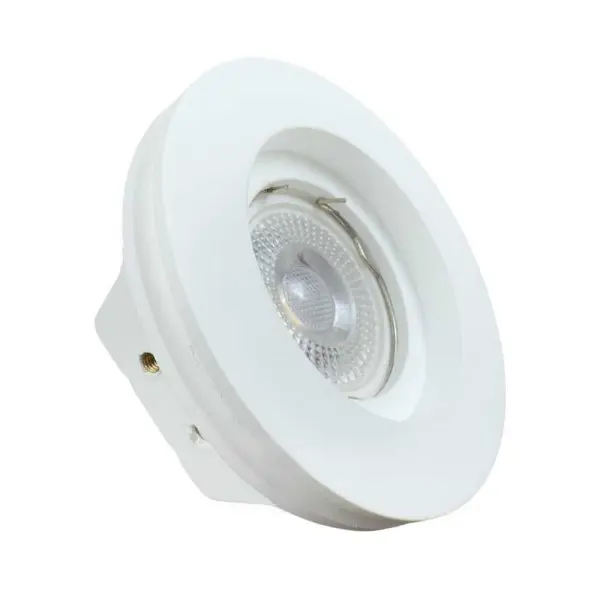 Светильник гипсовый точечный Violux AMBER GU10 IP20 белый (130009) - фото №2