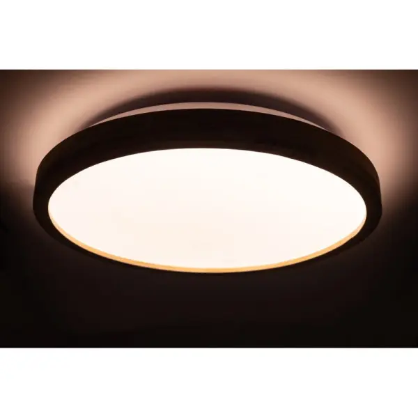 Матовий світильник Vestum WOOD 60Вт 375x60мм 3000К-6500К акація - фото №3