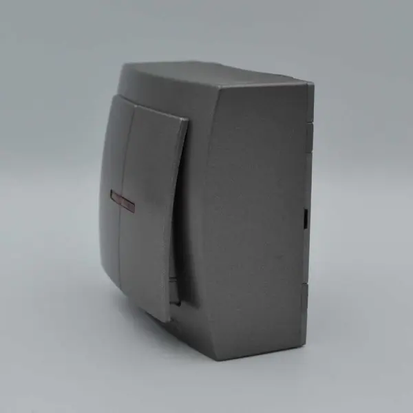 Вимикач Nilson Themis антрацит 2кл з підсвіткою ( 26161004 ) - фото №2