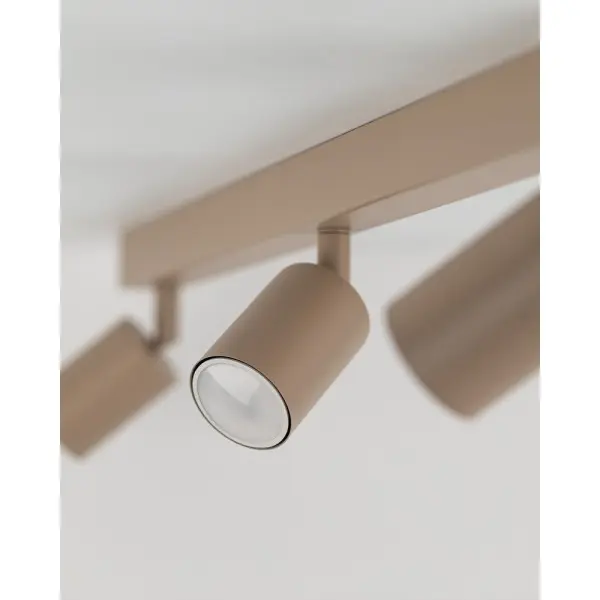 Світильник поворотний, спот TK Lighting 10630 Nex GU10 4x10W IP20 бежевий - фото №4