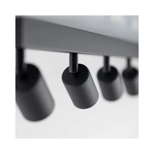 Светильник поворотный, спот TK Lighting 6178 Top GU10 6x10W IP20 Черный - фото №1
