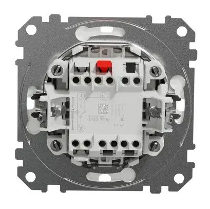 Одноклавішний перемикач Schneider Electric Sedna Design & Elements з кришкою IP44 бежевий SDD212106 - фото №3