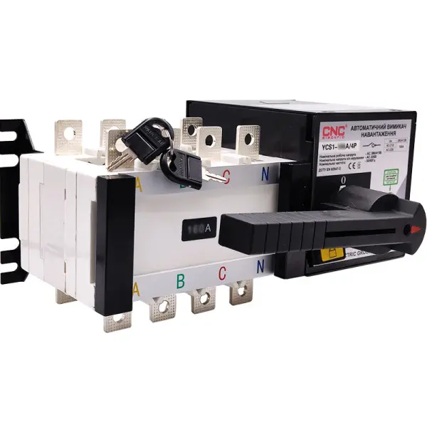 Устройство автоматического ввода резерва CNC YCS1-1000А 4Р АС 415В (Б00042761)