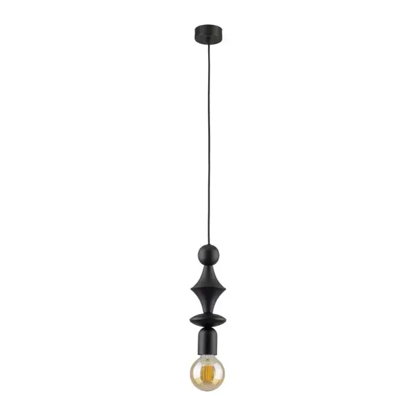 Подвесной светильник, люстра TK Lighting 10871 Tower E27 1x15W IP20 черный Подвесной светильник, люстра TK Lighting 10871 Tower E27 1x15W IP20 черный