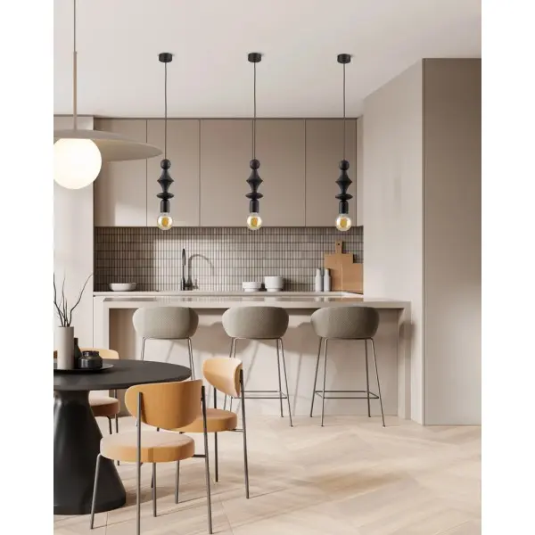 Подвесной светильник, люстра TK Lighting 10871 Tower E27 1x15W IP20 черный - фото №3 Подвесной светильник, люстра TK Lighting 10871 Tower E27 1x15W IP20 черный - фото №3