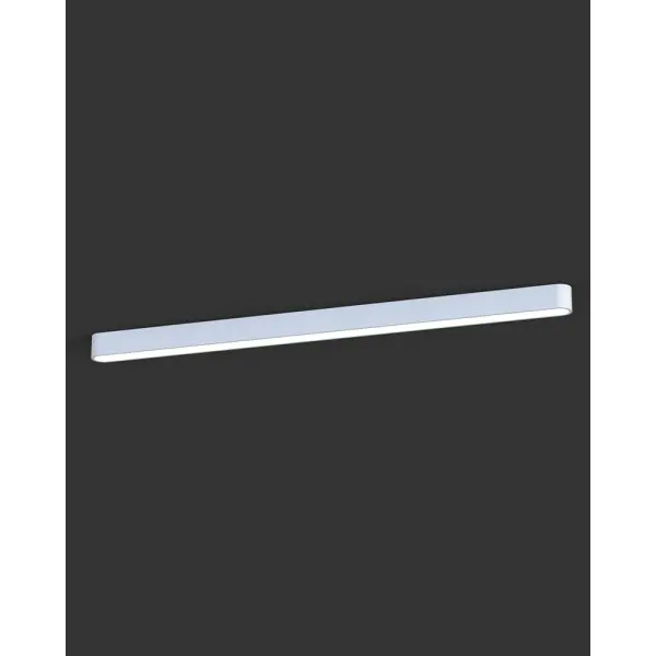 Потолочный светильник Nowodvorski 7536 Soft LED T8LED 1x22W 3000K 3200Lm IP20 белый - фото №2 Потолочный светильник Nowodvorski 7536 Soft LED T8LED 1x22W 3000K 3200Lm IP20 белый - фото №2