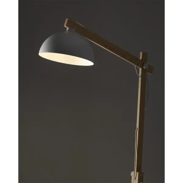 Торшер TK Lighting 5592 Oslo E27 1x15W IP20 белый - фото №1