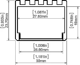 LED-профіль KLUS 3035-O, 2 метри - фото №4 LED-профіль KLUS 3035-O, 2 метри - фото №4