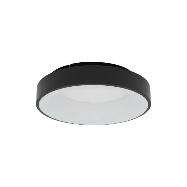 Світильник стельовий Nowodvorski 11210 Nikki Round LED 1x32W 4000K 2700Lm IP20 чорний