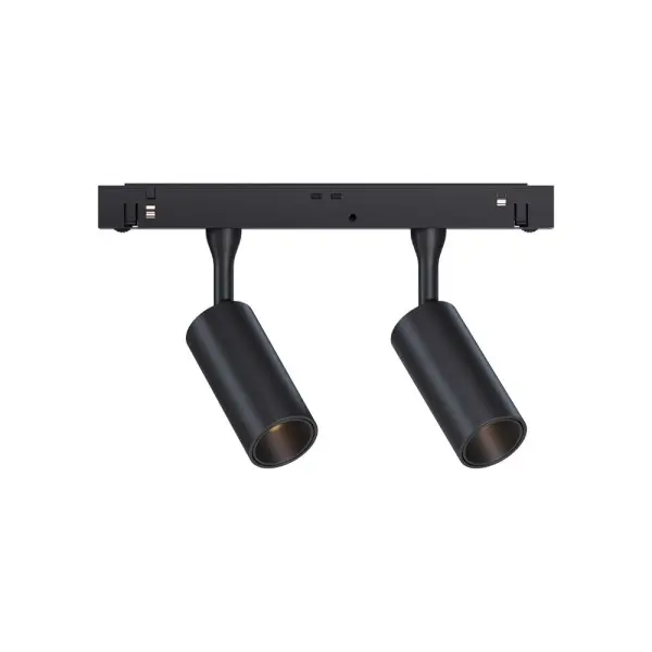 Магнитный трековый светильник Kloodi KDMG-SPOT30 2x3W 3K BK LED 480Lm IP20 черный