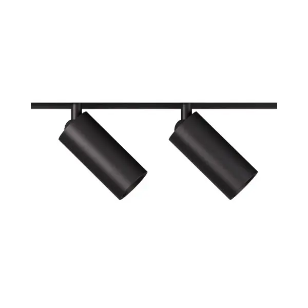Магнитный трековый светильник Kloodi KDMG-SPOT30 2x3W 3K BK LED 480Lm IP20 черный - фото №1