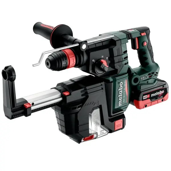 Аккумуляторный перфоратор Metabo 18 LTX BL 28 Q 18В 2x5,5Аг LiHD (601715930)