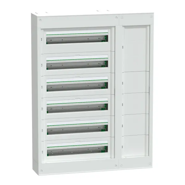 Щит навісний Schneider Electric PrismaSeT S LVSSD624 з розподільчим каналом 6 рядів 24 модулі