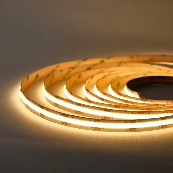 LED стрічка COLORS COB-24V-IP20 18W 1855Lm 2700+6500K 5м (DP17SWW-24V-10mm-V1) - фото №2