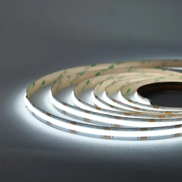 LED стрічка COLORS COB-24V-IP20 18W 1855Lm 2700+6500K 5м (DP17SWW-24V-10mm-V1) - фото №3