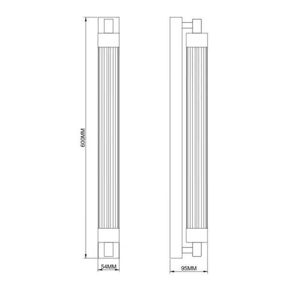 Бра, настінний світильник Zuma Line 5905316693623 Kalia LED 1x14W 3000K 1001Lm IP44 чорний - фото №1 Бра, настінний світильник Zuma Line 5905316693623 Kalia LED 1x14W 3000K 1001Lm IP44 чорний - фото №1
