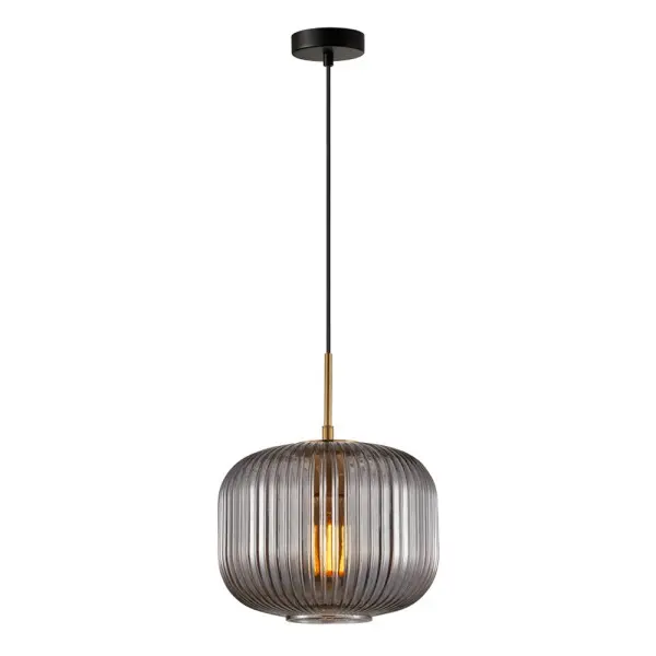 Подвесной светильник, люстра Italux PND-26476-1-BRO-SG Gavino E27 1x40W IP20 черный Подвесной светильник, люстра Italux PND-26476-1-BRO-SG Gavino E27 1x40W IP20 черный