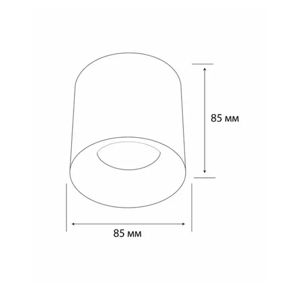Точковий світильник MJ-Light MJ12008 Jack GU5.3 GU10 IP20 білий - фото №1