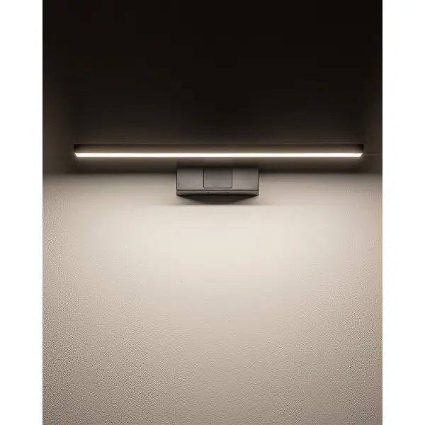 Світильник підсвітка для дзеркала Nowodvorski 10668 Cezanne LED S 1x8W 3000K 550Lm IP44 чорний - фото №1 Світильник підсвітка для дзеркала Nowodvorski 10668 Cezanne LED S 1x8W 3000K 550Lm IP44 чорний - фото №1