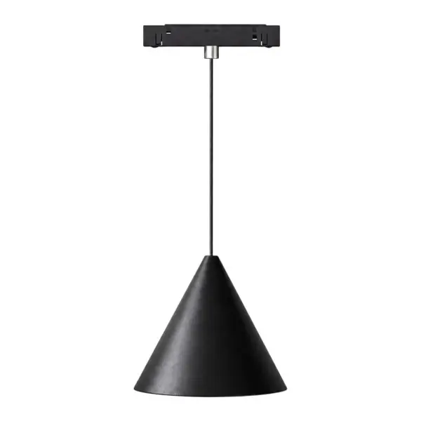 Магнитный трековый светильник Kloodi KDMG-CONE90 6W 3K BK LED 480Lm IP20 черный