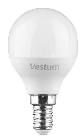 Лампа LED Vestum G45 6Вт 3000K E14