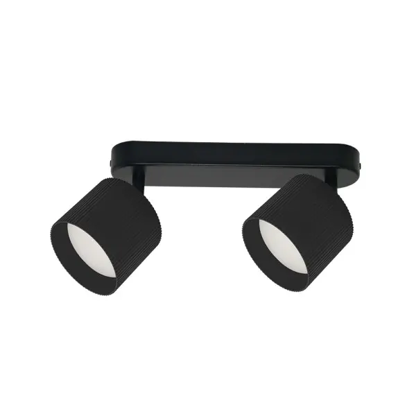 Светильник точечный накладной TENERIFE-2L черный GX53 IP20 Violux ( 340114 )