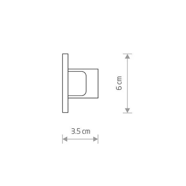 Заглушка Nowodvorski 8975 Profile recessed dead end cap IP20 Bl - фото №1