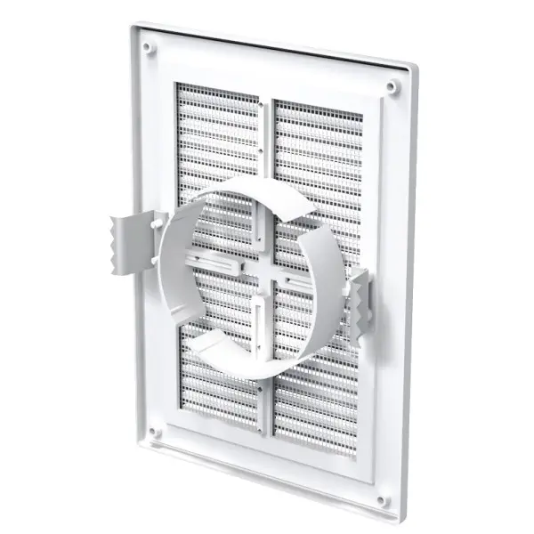 Грати Vents МВ 125 ВДМс біла 182х251 - фото №1 Грати Vents МВ 125 ВДМс біла 182х251 - фото №1