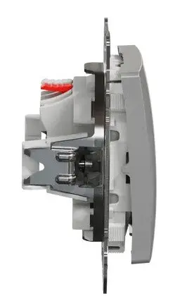 Выключатель Schneider Electric Sedna Design & Elements алюминий SDD113101 - фото №2