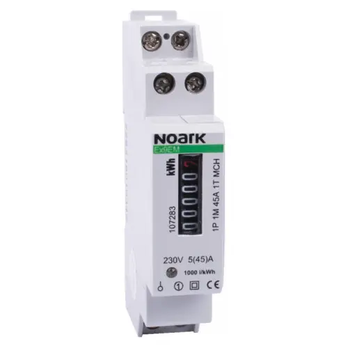 Счетчик электроэнергии NOARK Ex9EM 1P 1M 45A 1T MCH (107283)