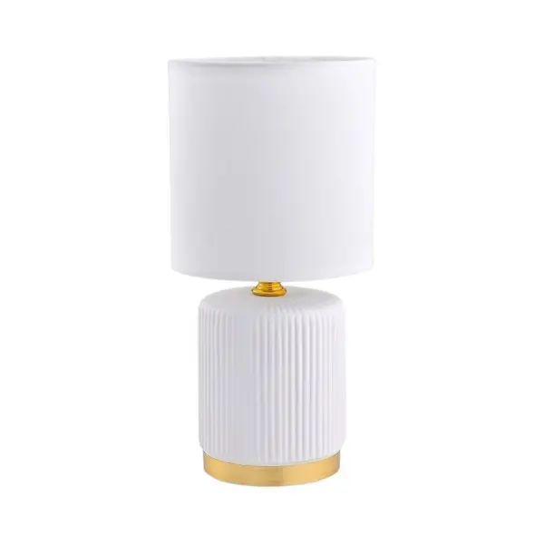 Настольная лампа Zuma Line 5905316655171 Ceri E14 1x40W IP20 белая
