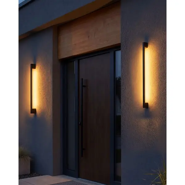 Уличный светильник Kanlux 45872 Yalte CCT LED 1x8.5W 3000K/4000K/6500K 390Lm IP54 черный - фото №1