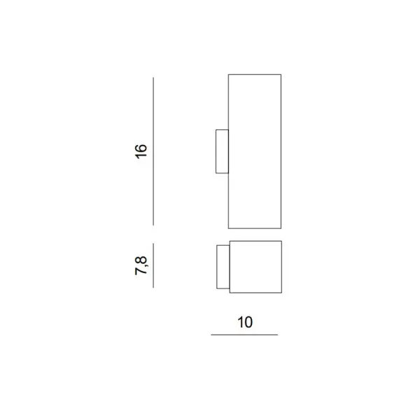 Вуличний світильник Azzardo AZ5231 Roland LED 1x18W 3000K 1600Lm IP65 графітовий - фото №1