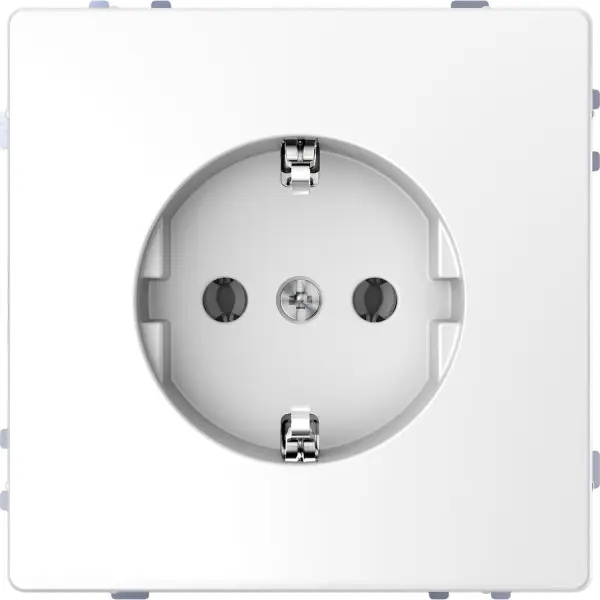 Розетка с з/к Schneider Electric D-Life MTN2301-6035 белый лотос