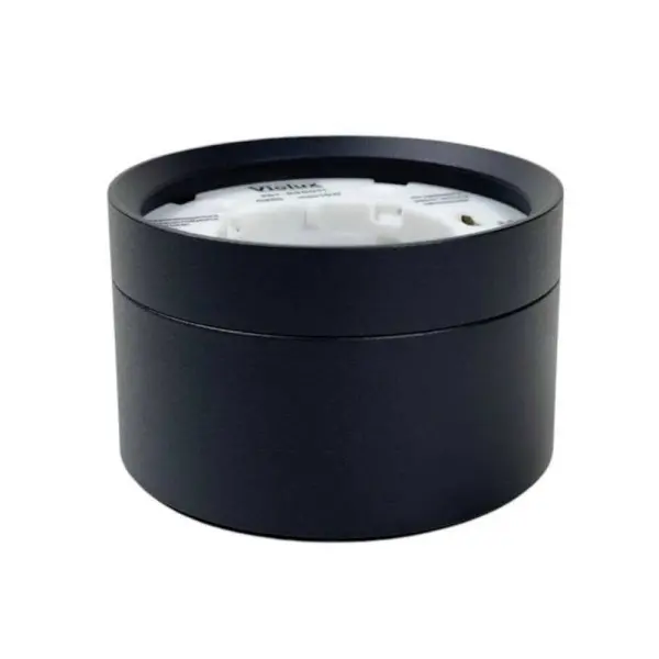 Світильник точковий накладний VEGAS GX53 IP20 круг чорний Violux ( 340101 ) - фото №1