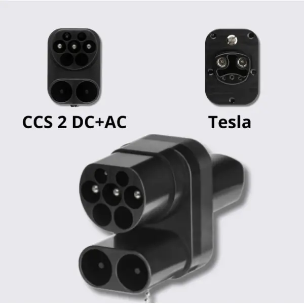 Адаптер Olink DC CCS Combo 2 - AC Tesla USA 300-1000В до 250А - фото №5 Адаптер Olink DC CCS Combo 2 - AC Tesla USA 300-1000В до 250А - фото №5