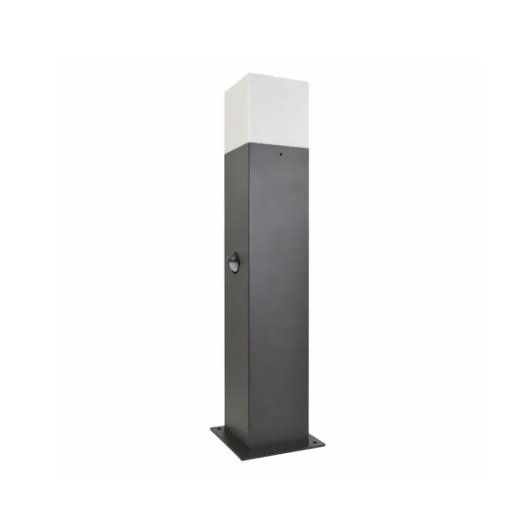 Вуличний світильник з датчиком руху Goldlux 307330 New york E27 1x12W IP44 GR - фото №1 Вуличний світильник з датчиком руху Goldlux 307330 New york E27 1x12W IP44 GR - фото №1