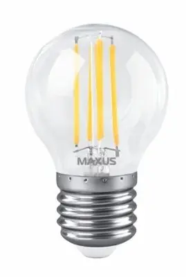 Филаментная светодиодная лампа Maxus G45 FM 220Вт E27 Clear (1-MFM-743)