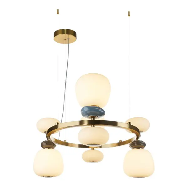 Подвесной светильник, люстра Italux PND-94981-4B-GD Evans LED 1x33W 3000K 3950Lm IP20 золотой Подвесной светильник, люстра Italux PND-94981-4B-GD Evans LED 1x33W 3000K 3950Lm IP20 золотой