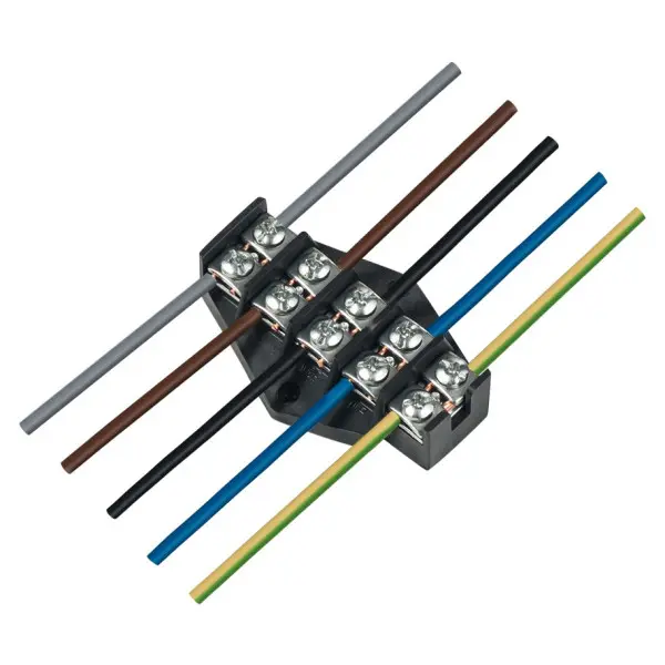 Клеммная колодка в корпусе Elektro-Plast 5х10 мм.кв. 380В - фото №1