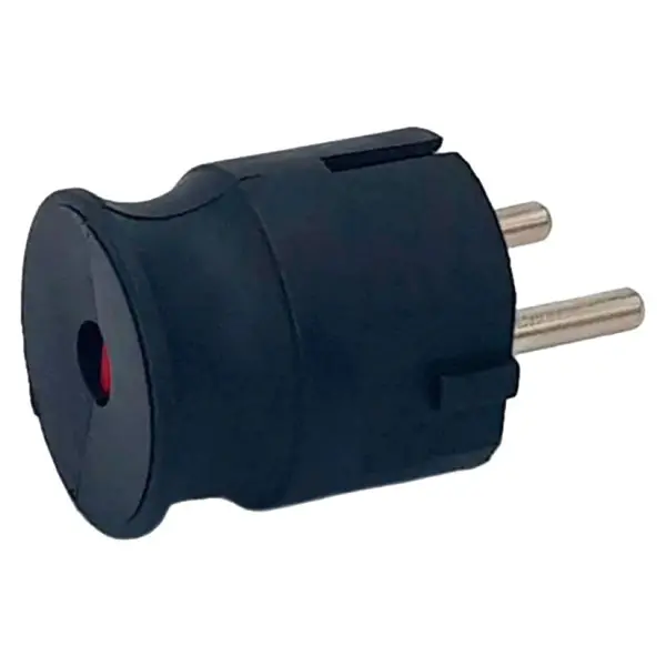 Электрическая вилка прямая Neomax черная (NX1101) - фото №1