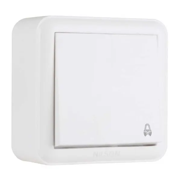 Выключатель Nilson Unique белый кнопка ( 28111012 )
