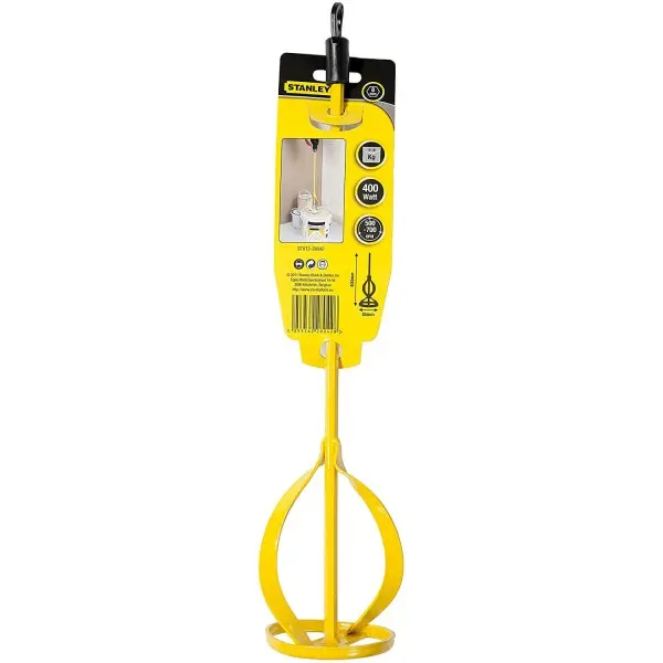 Миксерная насадка Stanley STHT2-28042 Joint Compound Mixer L=400мм D=80мм для краски и затирочных смесей - фото №1 Миксерная насадка Stanley STHT2-28042 Joint Compound Mixer L=400мм D=80мм для краски и затирочных смесей - фото №1