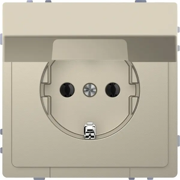 Розетка Schneider Electric D-Life MTN2310-6033 с з/к и крышкой сахара